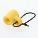 5pcs Fishing Line Sinker Slide High Strength Braid Line And Double Lock Clip