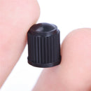 50x Black Plastic Car Truck Auto Wheels Tire Valve Stem Cap Lid Air Dust CoverOZ