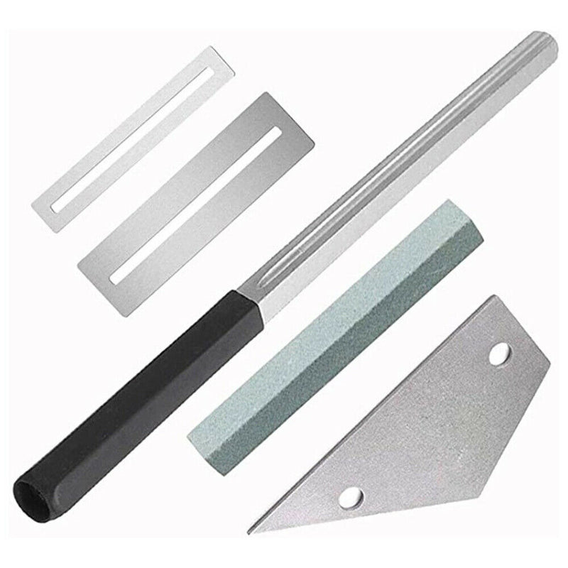 6pcs 3 Edges Dressing File Universal Guitar Repairing Tool Kit Grinding Stone