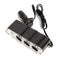 3 Way Cigarette Lighter Socket Splitter Power Adapter Dual USB Car Charger 12V