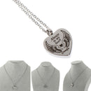 Always in my Heart Grandpa Cremation Memorial Urn Necklace PendantA_3C