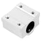 1pcs SCS8UU 8mm Linear motion ball slide units bearing block Al Rail guide sA8Q3