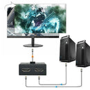 HDMI 2.0 HDTV Cable Switch Switcher Splitter Bi-Direction Hub HDCP 2x1 1x2 New
