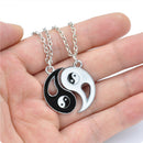 Women Men Yin Yang Necklace Pendant - Taoism Tai Chi Trigram Valentine's Da E8Q8