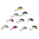 1PC Fishing Lure Mini Crank Bait For Pike Perch Bass Floating Crankbait Pesca OZ