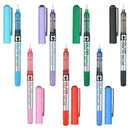 7Color 0.5mm Medium Gel Pen Color Ink Rollerball Pen New Business Office X6K2