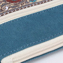 Clutch Bag National Wind Purse Retro Canvas Bag Zipper Storage Bag
