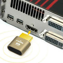Portable HDMI Male Virtual Display Adapter 4K Video Emulator Dummy Plug