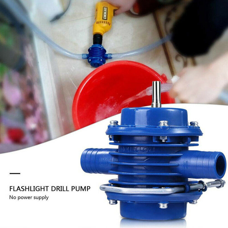 Self-Priming Hand Electric Drill Water Pump Mini Household Centrifugal Pump A