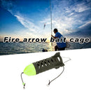 Fishing Bait Cage Lead Sinker Spring Bait Thrower Carp Tackle HoT Feeder Fi E0J5