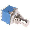 1Pc 3PDT 9-PIN Guitar Effects Stomp Switch Pedal Box Foot Metal tar Sw.AU