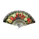 Spanish Hand Fan Decorative Design U9J7