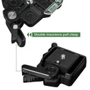 Tripod Ball Head Adapter Quick Release Plate For Canon  Sony Camera