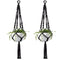 Plant-Linked Indoor And Outdoor Hanging Flowerpot Basket Cotton Rope, Garla