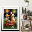 Full Drill Diamond Painting Home Decor DIY Mosaic Picture (PSD077 Dog)