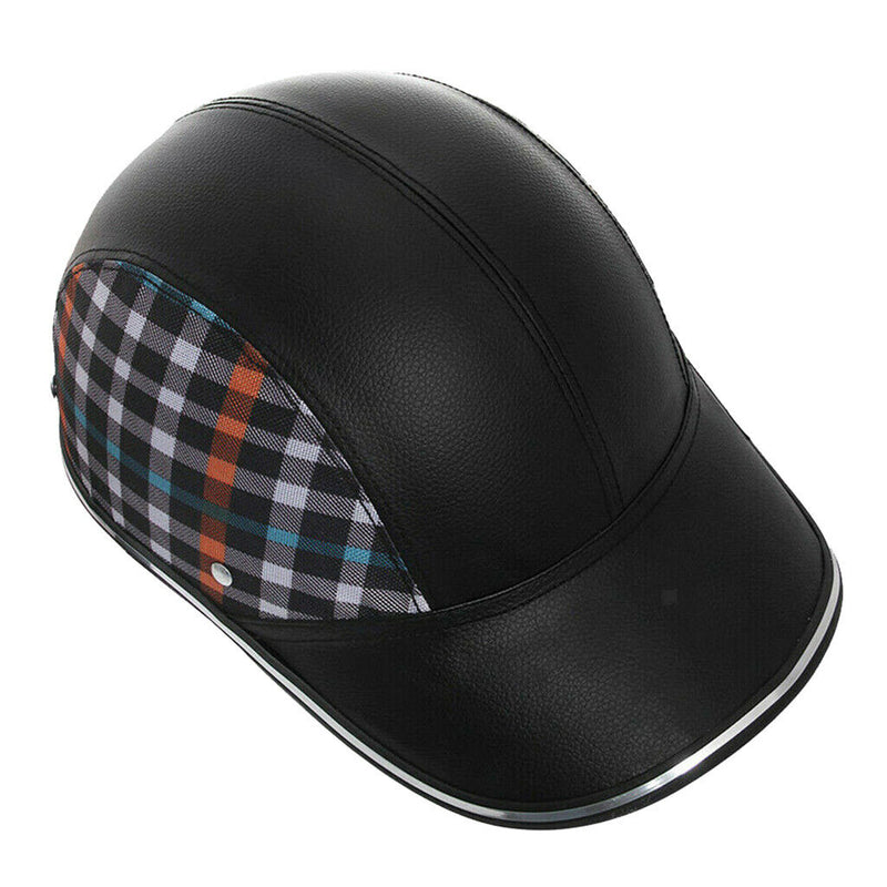 Motorcycle DOT German Half Face Helmet FOR Chopper Cruiser Biker Gloss