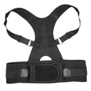 Posture Corrector Support Black Spine Back Shoulder Belt for Men Women S