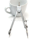Metal Drafting Drawing Compasses with 3Pcs Pencil Leads for Classroom Geometry