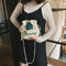 5X(Summer Beach Women'S Woven Bag Handmade Shoulder Bag Rattan Tote Purse  Y3D5)