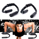 1 Pair Push Up Bars Stand Foam Handles for Chest Press Pull Gym Fitness Exercise