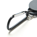 2 Pcs Retractable Badge Holder Reels Key Hook Clip Strap Cord Belt Hanger Chains