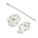 2pcs Set Welding Gauge key Pocket Gage Weld Seam Test Inspection Ruler