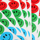 Smiles Face Reward Praise Stickers Label Educational Merit T1M6