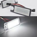 1X Car White License Plate Lights Lamp LED Set Replace For Volvo XC70 2001-2007