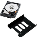 2.5 Inch SSD HDD To 3.5 Inch Metal Mounting Bracket Dock Screw Hard Drive Ho Hn