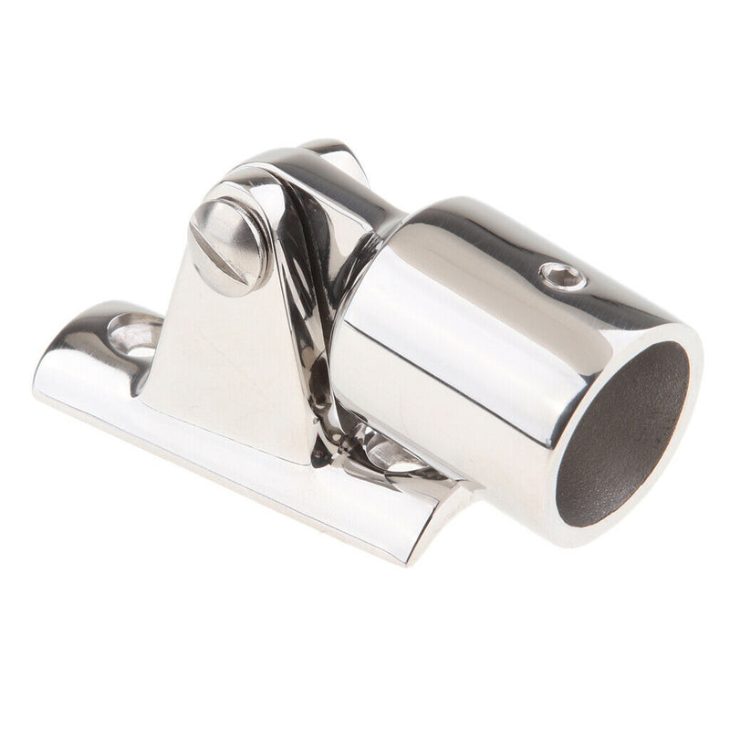 7/8" Boat Bimini Top Cap Eye End Deck Hinge 316 Stainless Steel Heavy Duty