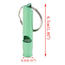 6 x Survival Whistle Aluminum Alloy Key Chain Outdoor Emergency Sports Camp!c