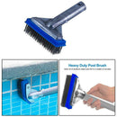 Heavy Duty 5" Swimming Pool Wire Algae Brush For Concrete&Gunite Pool New
