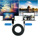 1.8m USB 3.1 Type-C to HDMI Cable 1080P HD Video Display Projector Adapter