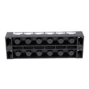 2 Pcs 45A Plastic Housing 6 Position Wire Connector Barrier Terminal Blocks F7J1