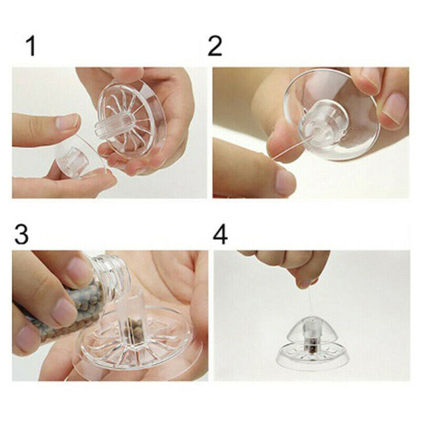 Useful Snail Trap Catcher Aquarium Fish Plant Tank Plastic Clear Pest CatchS Gw