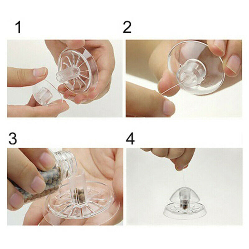 Useful Snail Trap Catcher Aquarium Fish Plant Tank Plastic Clear Pest CatchS Gw