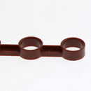 1 Piece Hand Finger Exerciser Strengthener Span Trainer Stretcher Brown