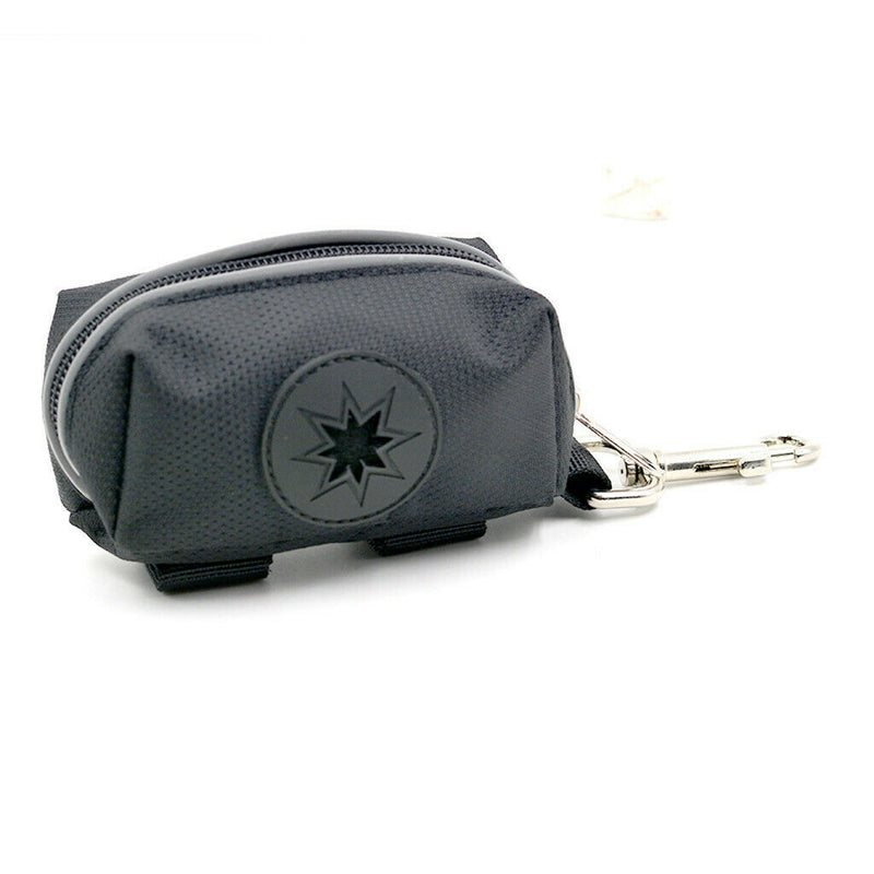 Dog Poop Bag Holder with Dispenser and Leash Clip, Fits Any Dog Leash, Easy