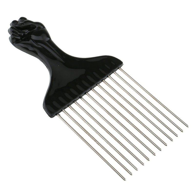Portable Anti Static Necessary Strong Stainless Steel Wig Styling Hair Comb
