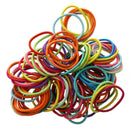 100pcs Mixed Colors Baby Girl Kids Tiny Hair Bands Elastic Ties Ponytail Ho