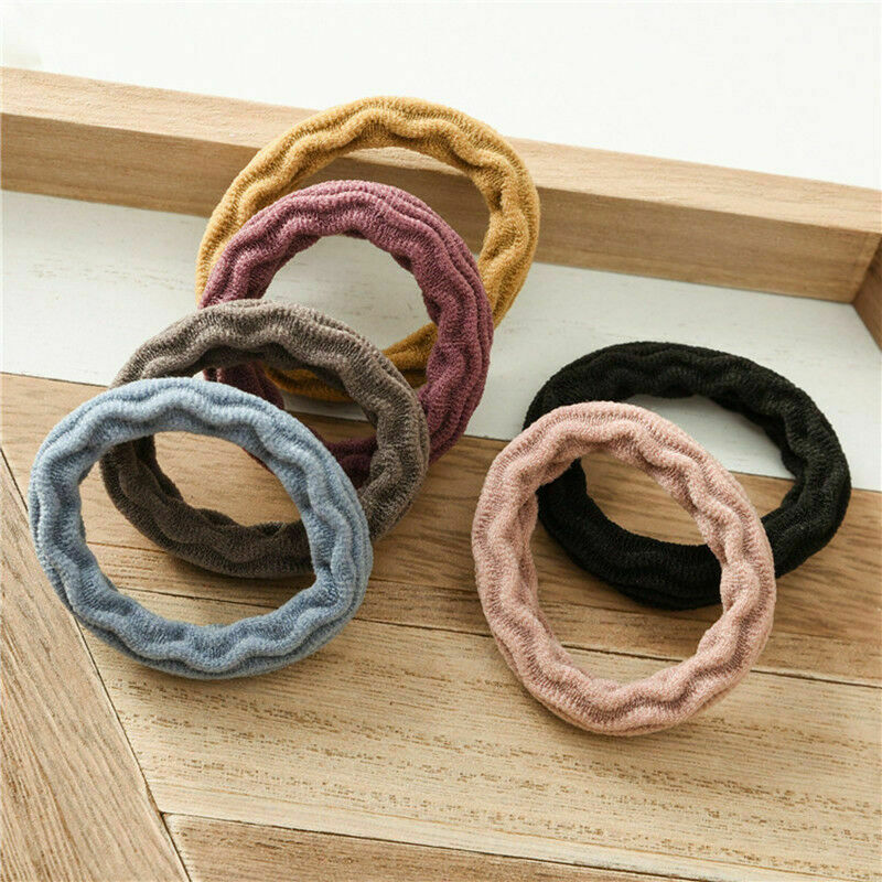 5pc Ponytail Girl Women Elastic Rubber Hair Ties Band Rope Holder Resilience new