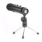 USB Wired Cardioid Microphone Streaming Studio Recording Condenser Speaker