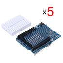 5x Mini Breadboard Prototyping Prototype Shield ProtoShield for Arduino UNO