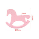 Wooden Horse Toys For Baby Room Decor Nordic Style Decor For Kids Room Gift