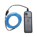 Neon Glowing Electroluminescent Wire (El Wire) with Battery Pack Controller