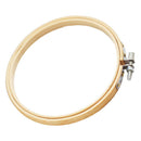 2Pcs Hand Embroidery Hoop Bamboo Circle Cross Stitch Ring DIY Craft Tools