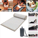 Massage Yoga Mat Acupressure Massage Meditation Yoga Mat Relax Stress A9B3