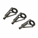 3 Pcs 5mm Eye Inner Dia Fishing Rod Guide Tip Fish Pole Ring Eye R7O9