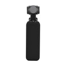 Silicone Case Cover + Neck Hand Strap for DJI Pocket 2 Accessories (Black)