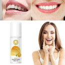 60ml Oral Care Whiten Oral Hygiene Mousse Remove Stain Foam Toothpaste R7T8 Z7D0